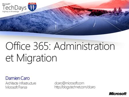 Office 365: Administration et Migration