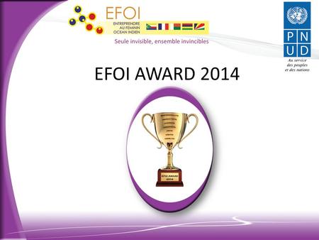 EFOI AWARD 2014.