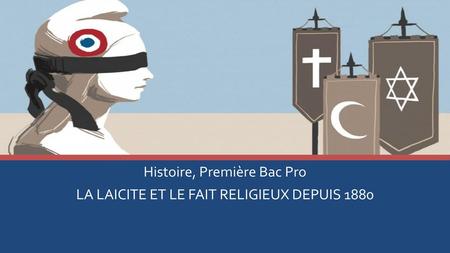 Histoire, Première Bac Pro LA LAICITE ET LE FAIT RELIGIEUX DEPUIS 1880