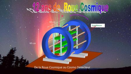 12 ans de Roue Cosmique m De la Roue Cosmique au Cosmo Détecteur 60 cm