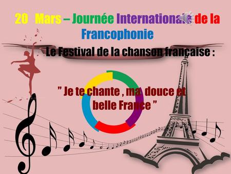 20 Mars – Journée Internationale de la Francophonie
