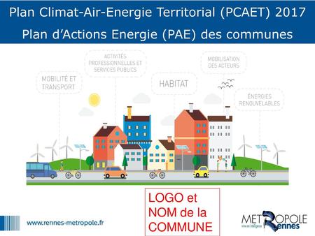 Plan Climat-Air-Energie Territorial (PCAET) 2017