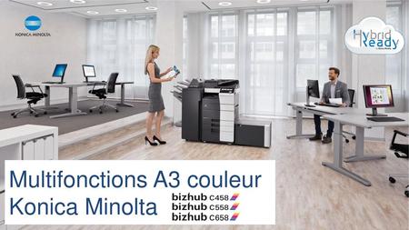 Multifonctions A3 couleur Konica Minolta