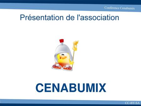 Présentation de l'association CENABUMIX