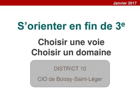 CIO de Boissy-Saint-Léger