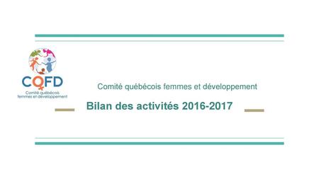 Comité québécois femmes et développement