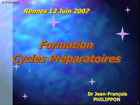 Formation Cycles Préparatoires