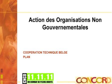 Action des Organisations Non Gouvernementales