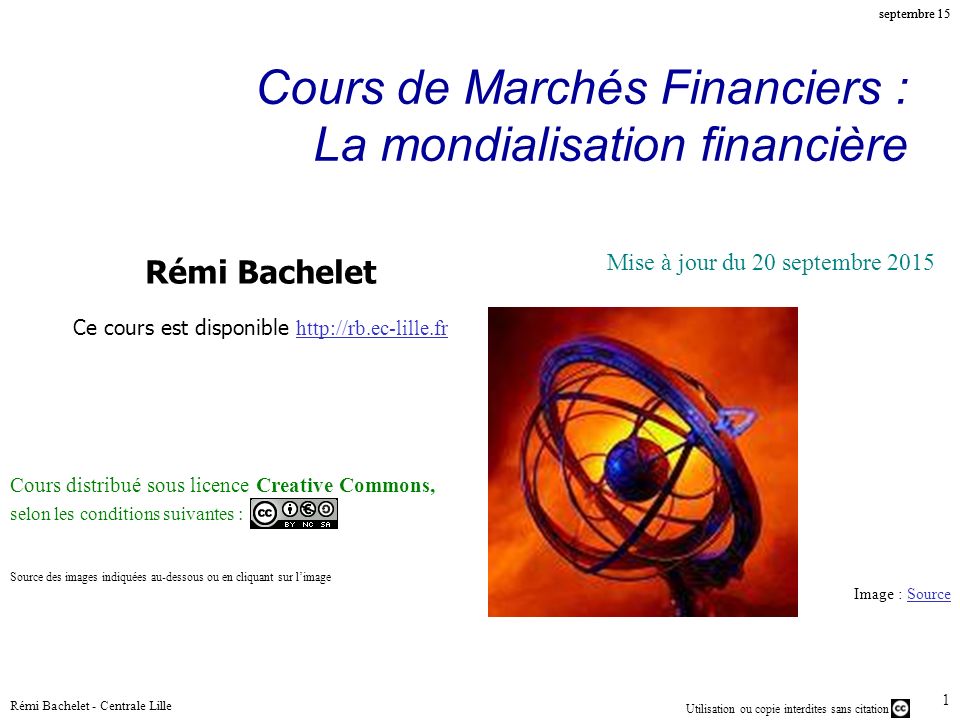 Cours De Marches Financiers La Mondialisation Financiere Ppt Video Online Telecharger