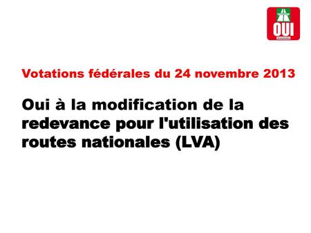 Votations fédérales du 24 novembre 2013