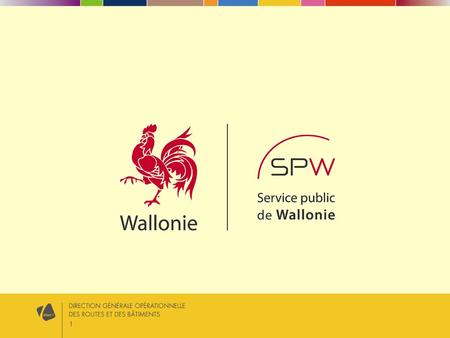 Exploitation du réseau structurant en Wallonie