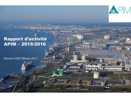 Rapport d’activité APIM – 2015/2016