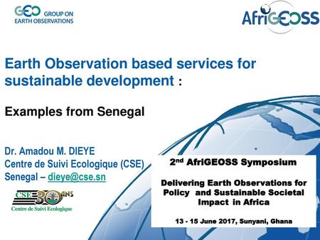 2nd AfriGEOSS Symposium