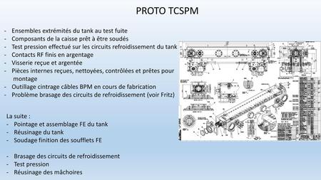 PROTO TCSPM Ensembles extrémités du tank au test fuite