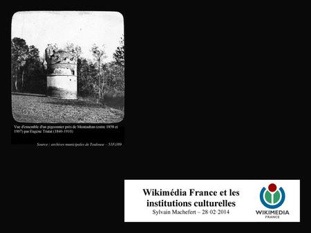 Wikimédia France et les institutions culturelles
