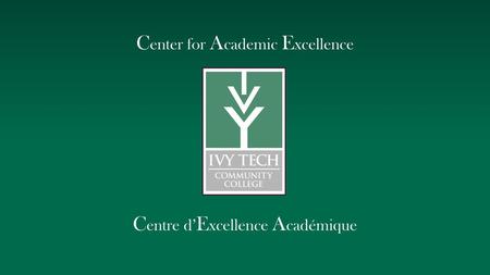 Center for Academic Excellence