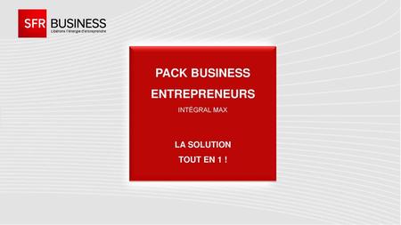 Pack business Entrepreneurs intégral max la solution tout en 1 !
