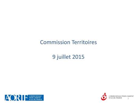 Commission Territoires 9 juillet 2015