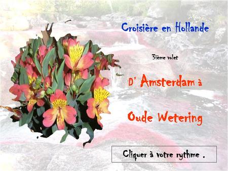 Oude Wetering Croisière en Hollande D’ Amsterdam à