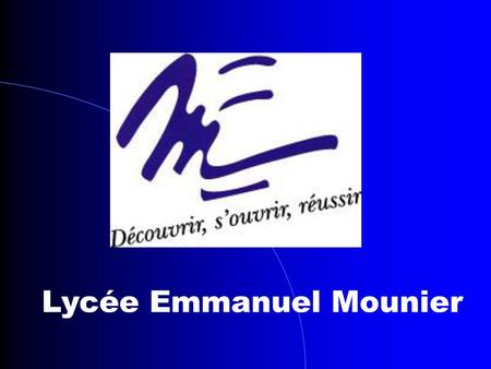 Lycée Emmanuel Mounier