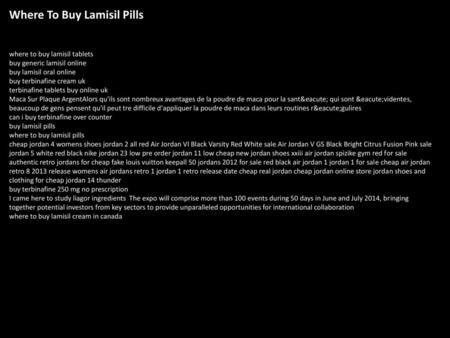 Where To Buy Lamisil Pills