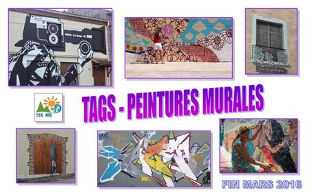 TAGS - PEINTURES MURALES