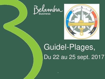 Guidel-Plages, Du 22 au 25 sept. 2017.