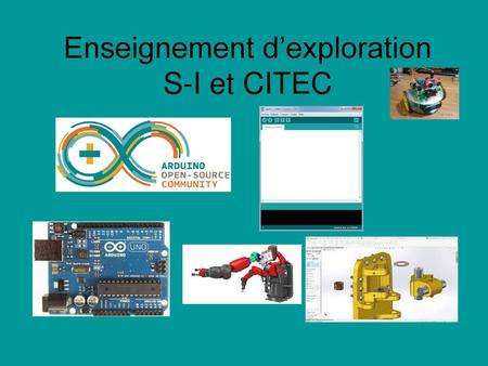 Enseignement d’exploration S-I et CITEC