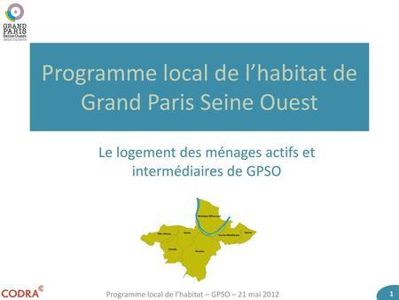 Programme local de l’habitat de Grand Paris Seine Ouest