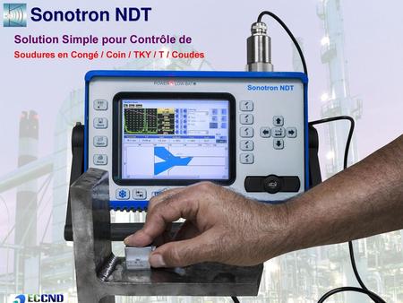 Sonotron NDT Solution Simple pour Contrôle de