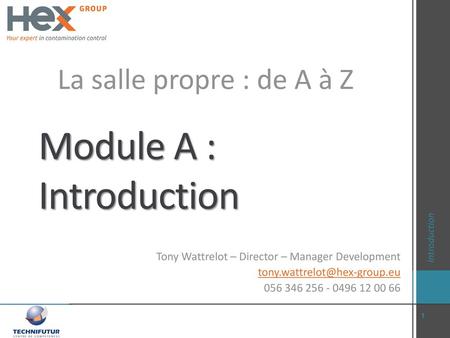Module A : Introduction