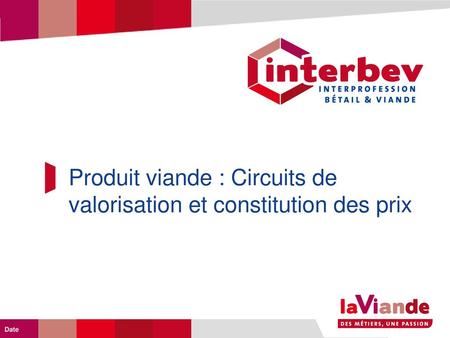 Produit viande : Circuits de valorisation et constitution des prix