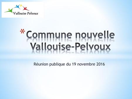 Commune nouvelle Vallouise-Pelvoux