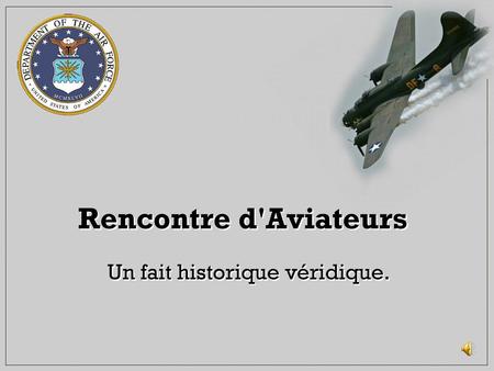 rencontre avion de chasse