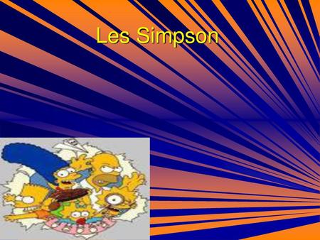 Les Simpson.