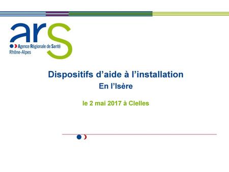Dispositifs d’aide à l’installation En l’Isère le 2 mai 2017 à Clelles