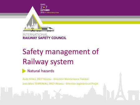 Safety management of Railway system