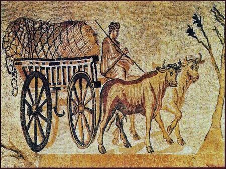 Les transports routiers de marchandises à l'époque romaine