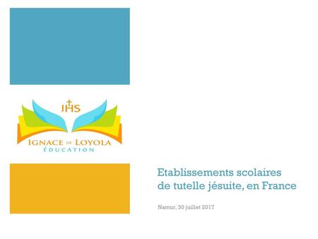 Etablissements scolaires de tutelle jésuite, en France