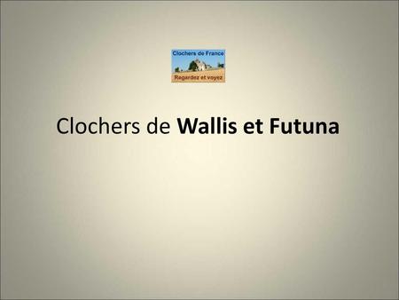 Clochers de Wallis et Futuna