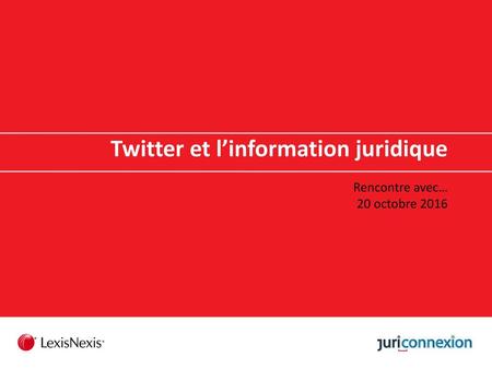 Twitter et l’information juridique