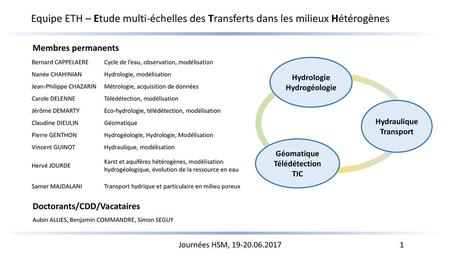 Doctorants/CDD/Vacataires