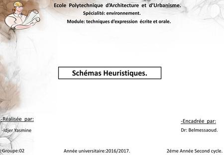 Ecole  Polytechnique  d’Architecture  et  d’Urbanisme.
