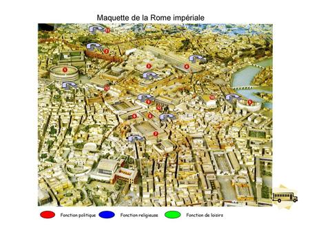 Maquette de la Rome impériale