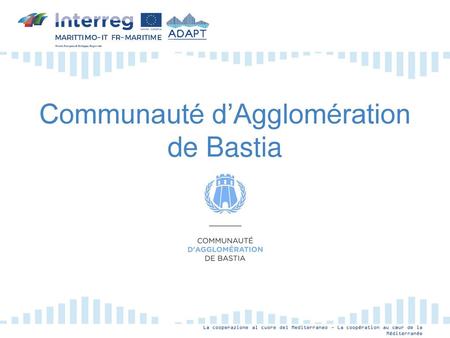 Communauté d’Agglomération de Bastia