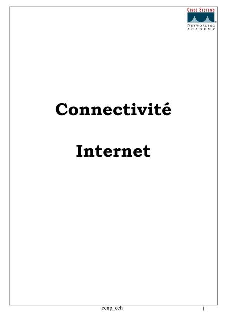 Connectivité Internet