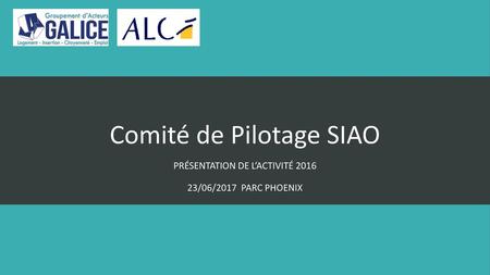Comité de Pilotage SIAO