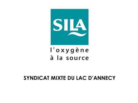 SYNDICAT MIXTE DU LAC D’ANNECY