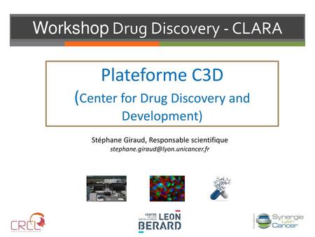 Workshop Drug Discovery - CLARA
