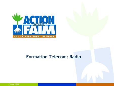 Formation Telecom: Radio